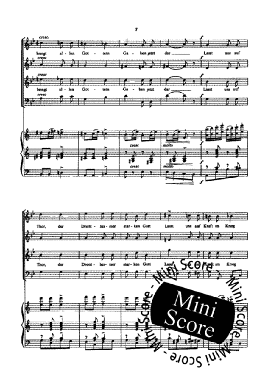Olav Trygvason Fanfare Band scores gallery preview page 10