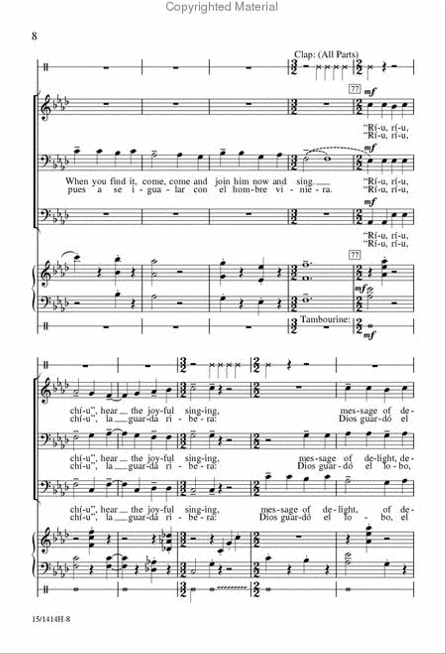Ríu, Ríu, Chíu TTB scores gallery preview page 8