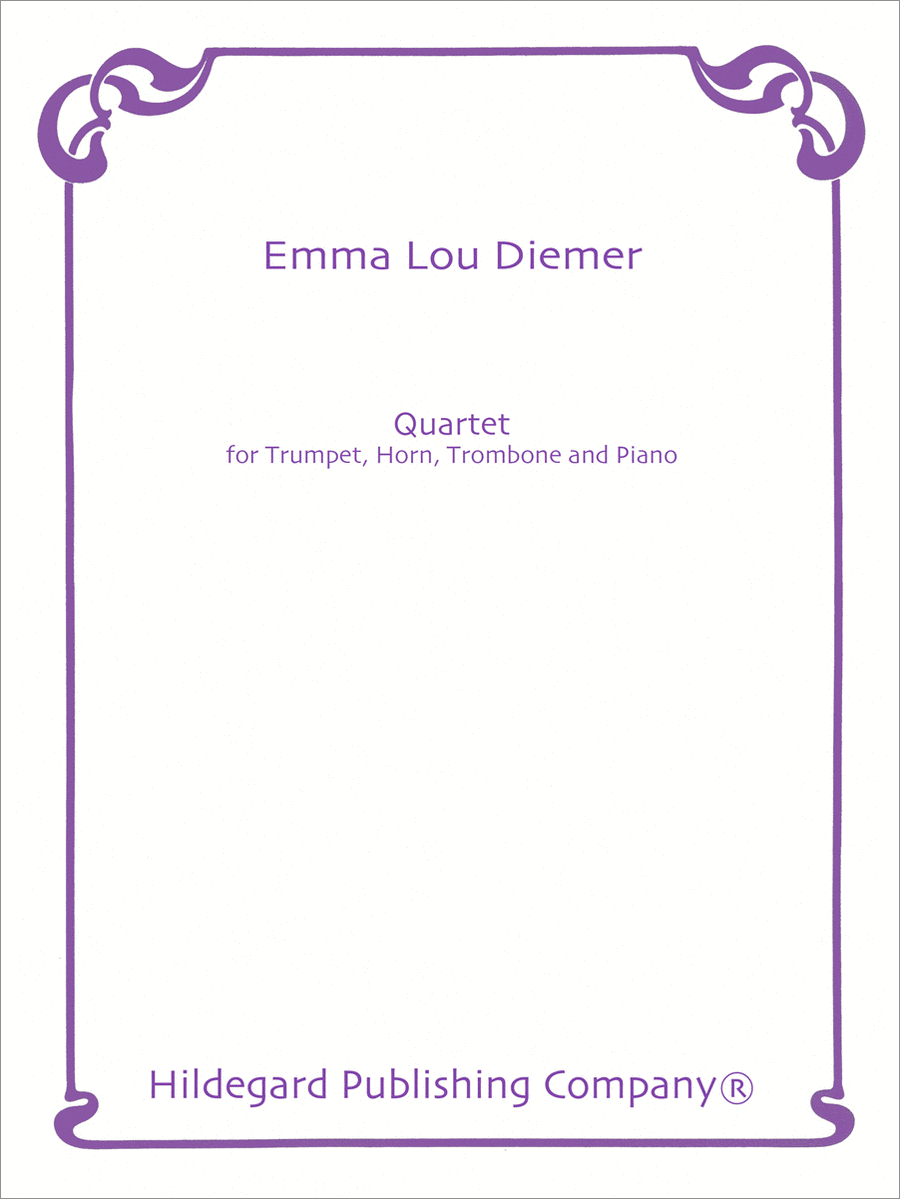 Quartet B-Flat Trumpet scores gallery preview page 1