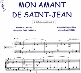 Book cover for Mon Amant de Saint Jean (Collection CrocK'MusiC)