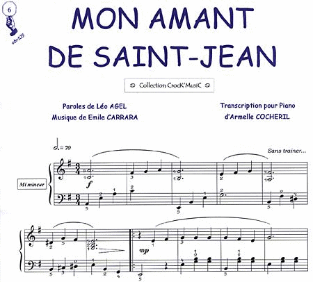 Mon Amant de Saint Jean (Collection CrocK'MusiC) image number null