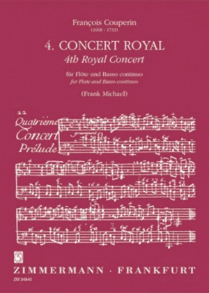 Book cover for 4. Concert Royal