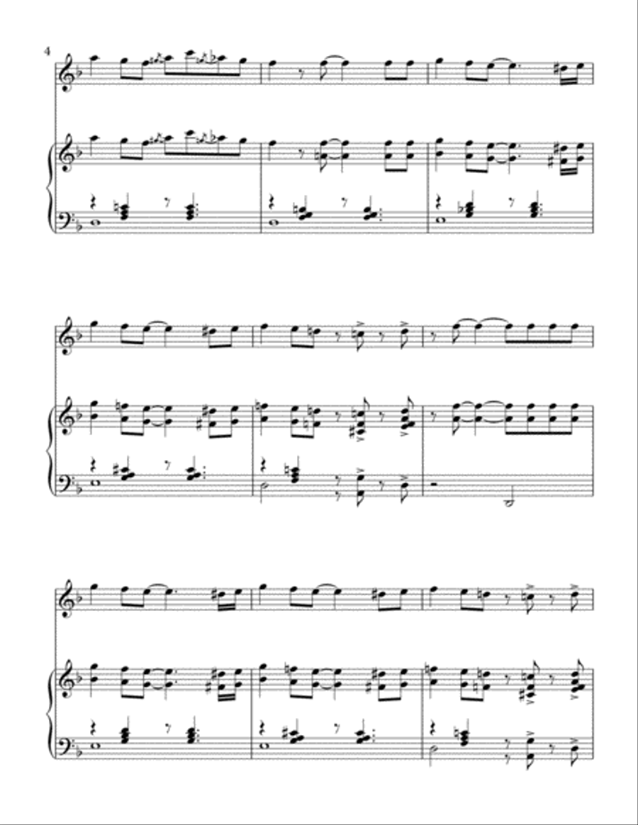Sway (Quien Sera) Violin Solo scores gallery preview page 5