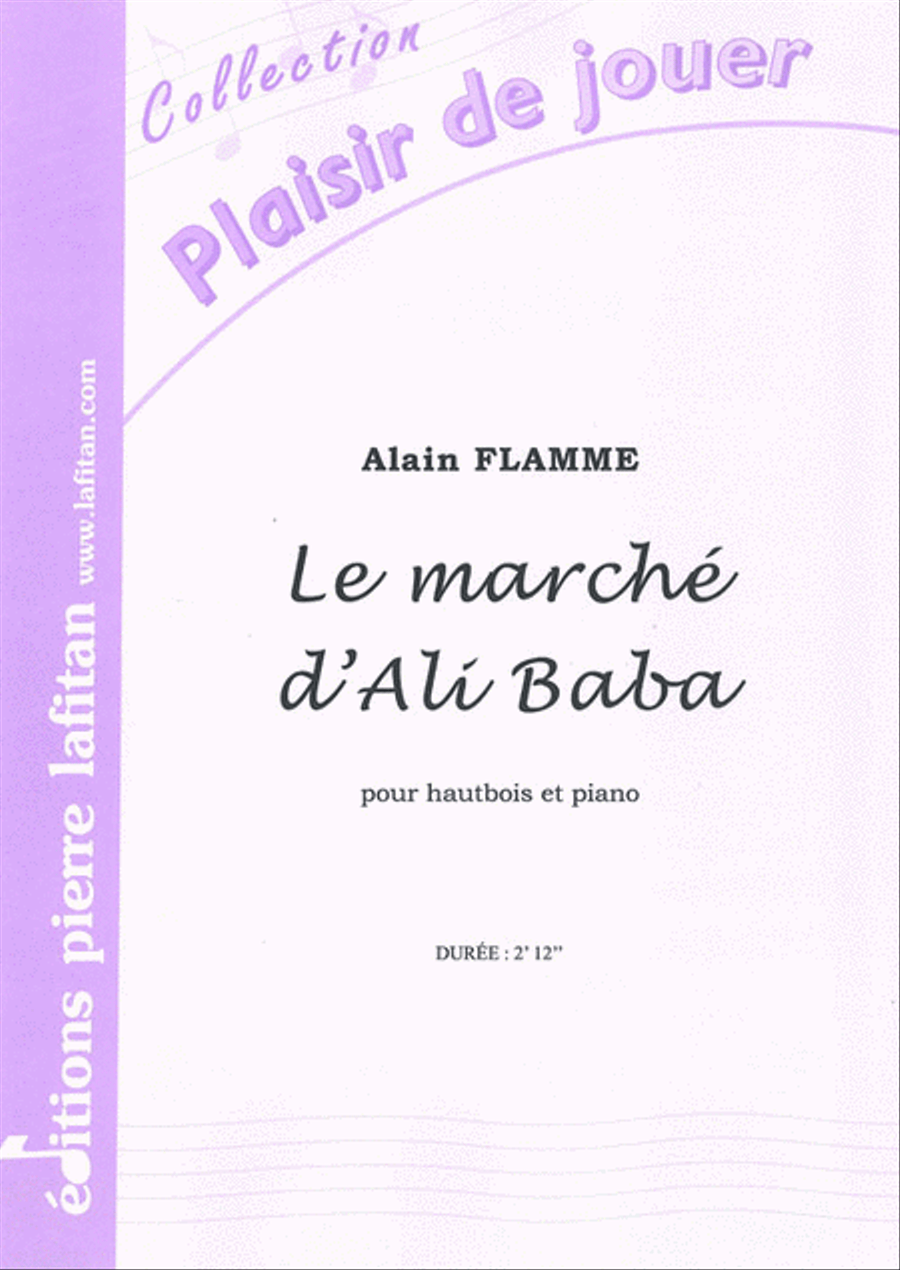Le Marché D'Ali Baba Piano Accompaniment scores gallery preview page 1