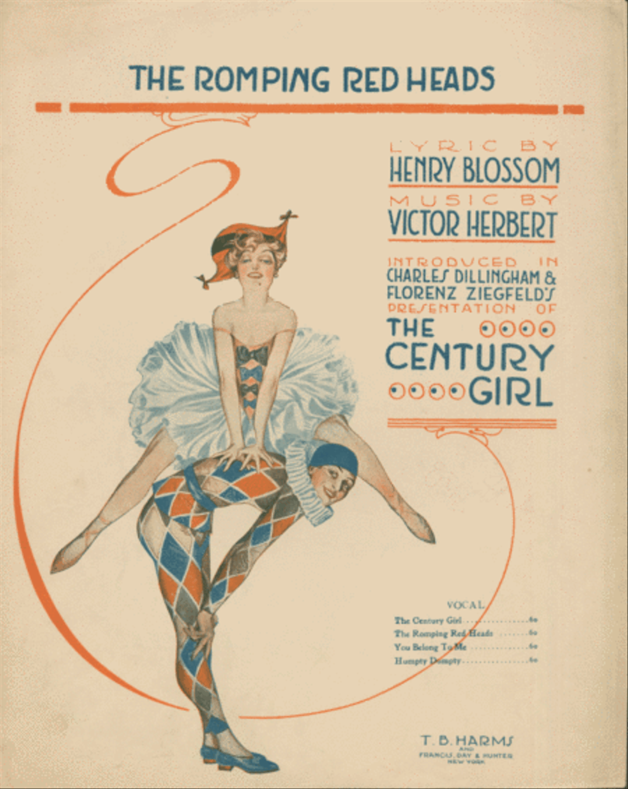 The Romping Red Heads Voice scores gallery preview page 1