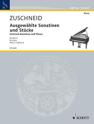 Book cover for Ausgewahlte Sonatinen und Stucke fur Klavier
