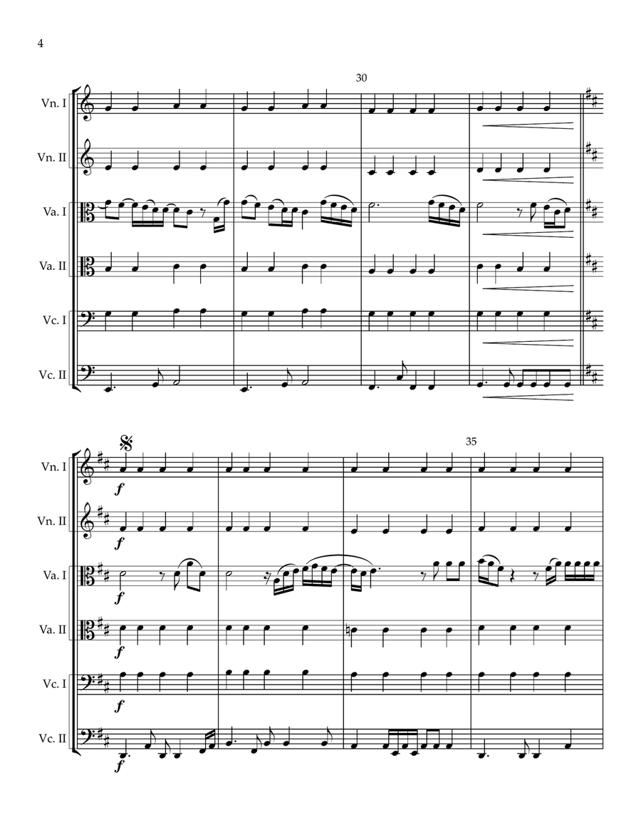 I'll Stand By You Cello scores gallery preview page 4