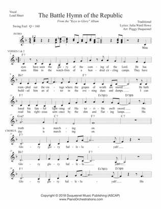 The Battle Hymn of the Republic_Vocal