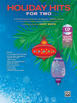 Book cover for Holiday Hits for Two