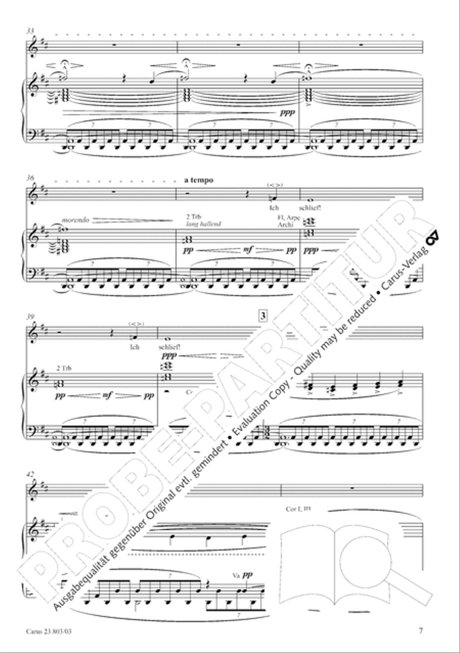 Symphony No. 3 Divisi scores gallery preview page 8