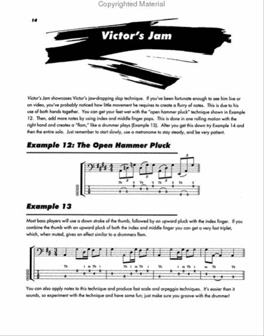 Bass Extremes - With CD Bass Guitar Tablature scores gallery preview page 7