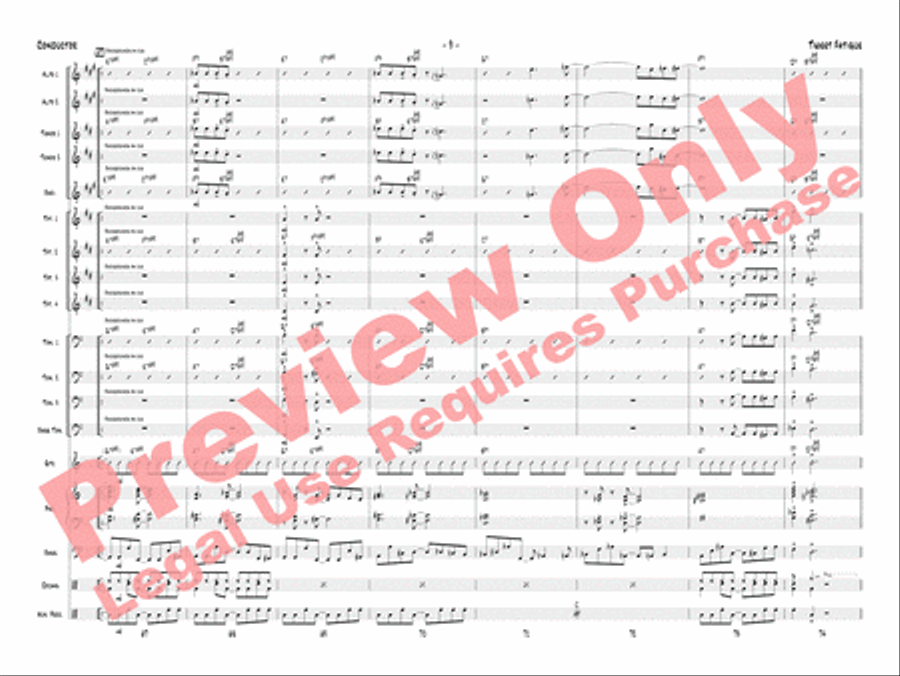 Tweet Fatigue Tweet Fatigue Jazz Ensemble scores gallery preview page 32