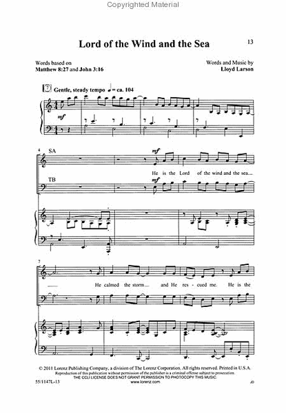 Who Do You Say That I Am? - SATB Score with CD image number null