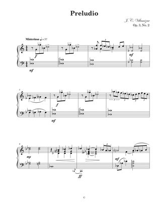 Preludio Op. 3, No. 2