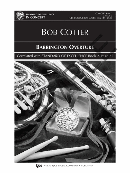 Barrington Overture - Score