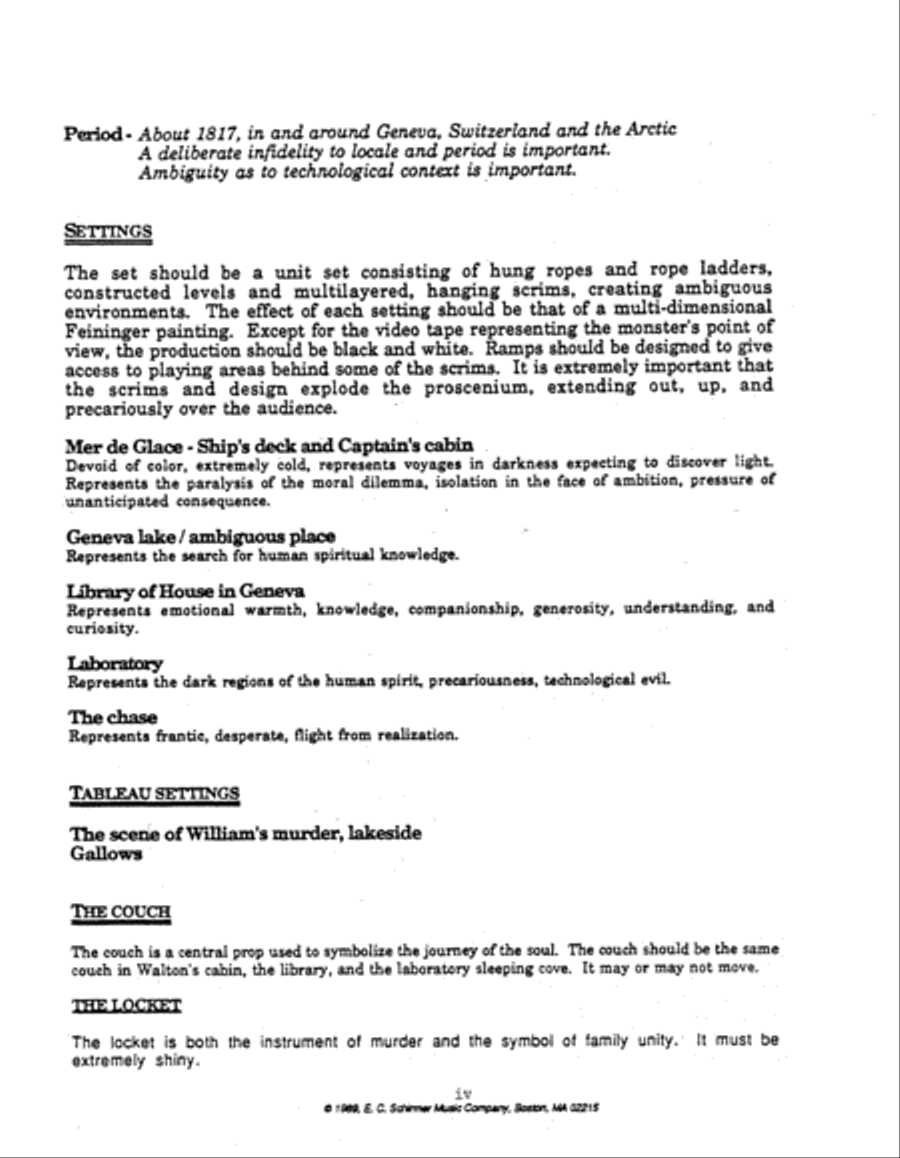 Frankenstein, or The Modern Prometheus String Quintet scores gallery preview page 8