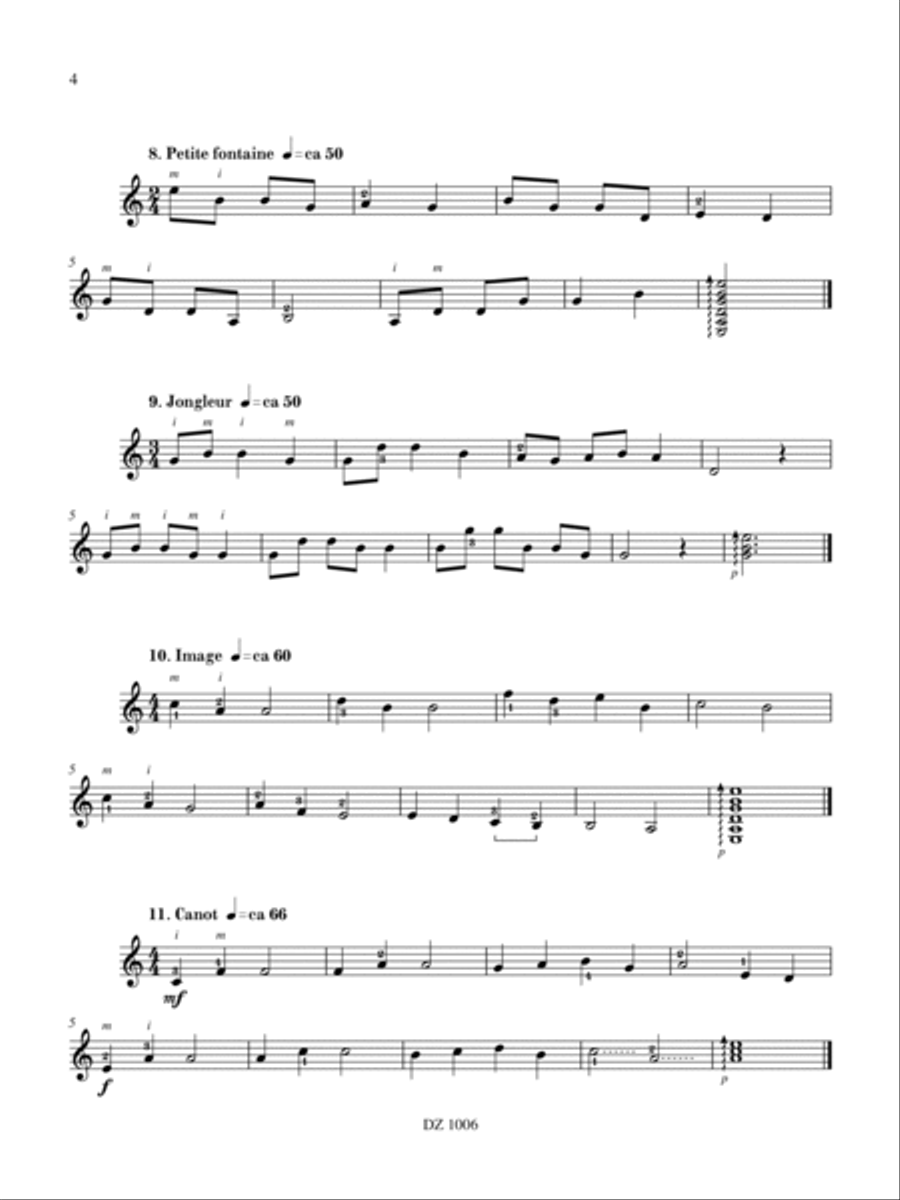 Images Classical Guitar scores gallery preview page 4