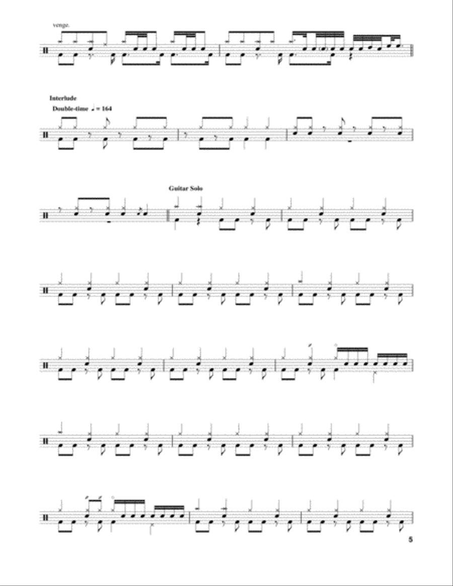 Iron Man Drum Set scores gallery preview page 5