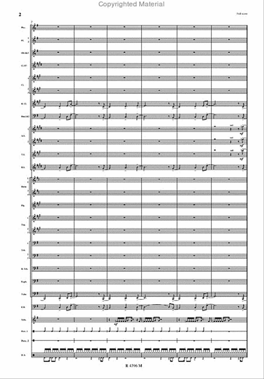 Birdland Concert Band scores gallery preview page 3