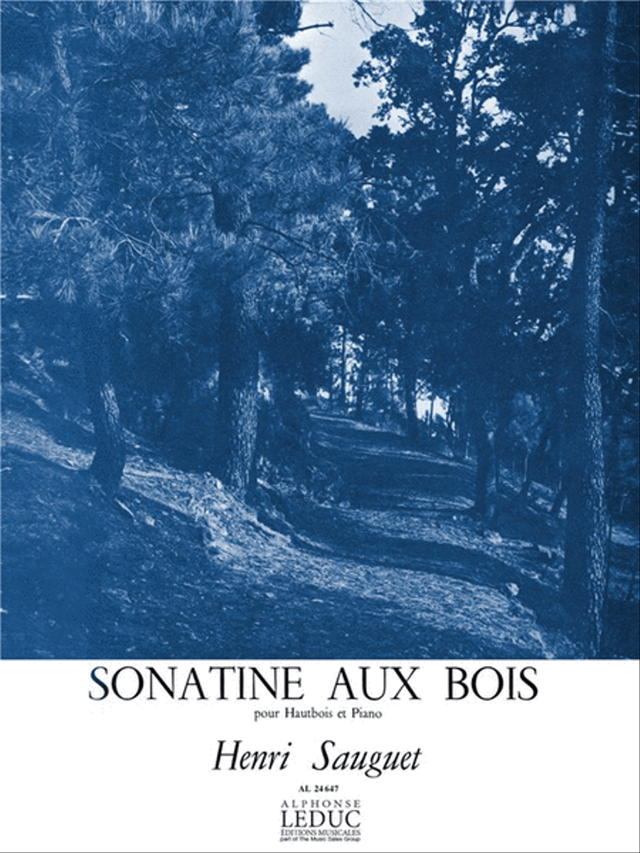 Sonatine Aux Bois (oboe & Piano) Piano Accompaniment scores gallery preview page 1