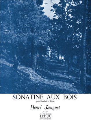 Book cover for Sonatine Aux Bois (oboe & Piano)