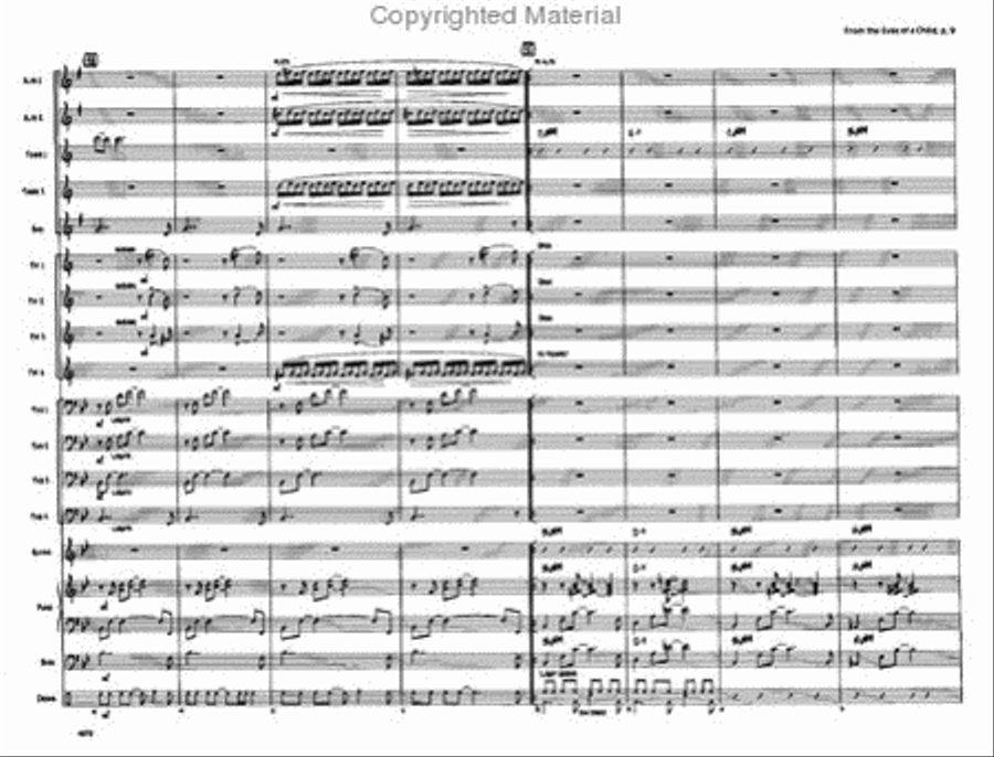 From the Eyes of a Child From the Eyes of a Child Jazz Ensemble scores gallery preview page 8