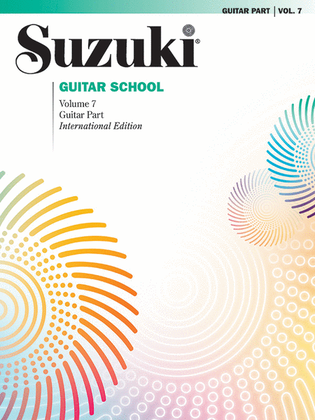 Book cover for Suzuki Guitar School, Volume 7