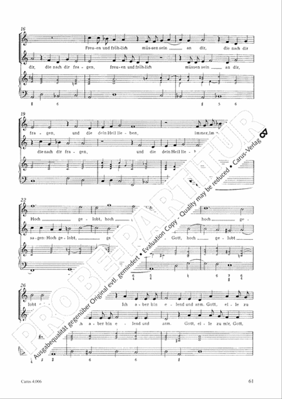Ten motets Choir scores gallery preview page 63