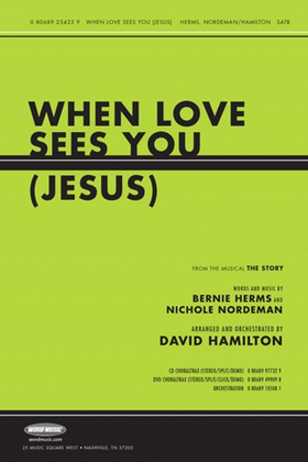 Book cover for When Love Sees You - Orchestration