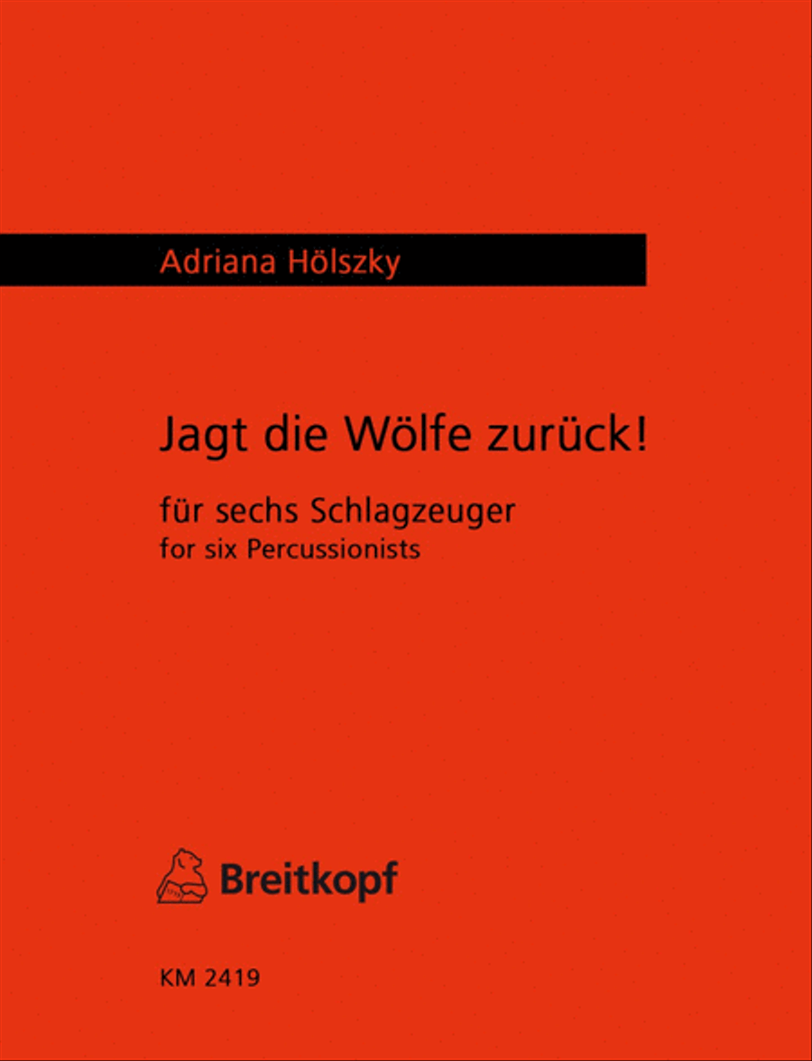 Jagt die Wölfe zurück! Percussion scores gallery preview page 1