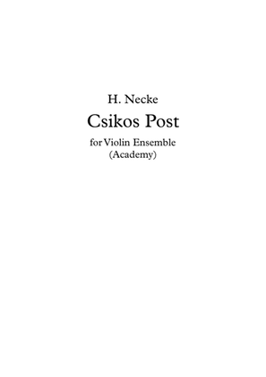 Csikos Post for Violin Ensemble (Academy)