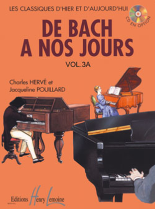 Book cover for De Bach a nos jours - Volume 3A