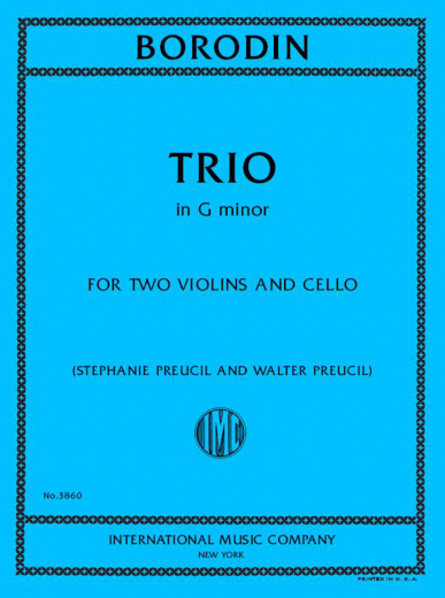 Trio In G Minor