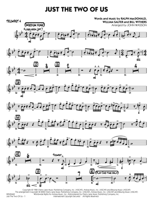 Book cover for Just the Two of Us (arr. John Wasson) - Trumpet 4