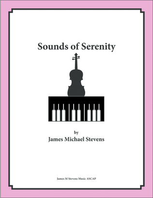 Book cover for Sounds of Serenity - Violin & Piano