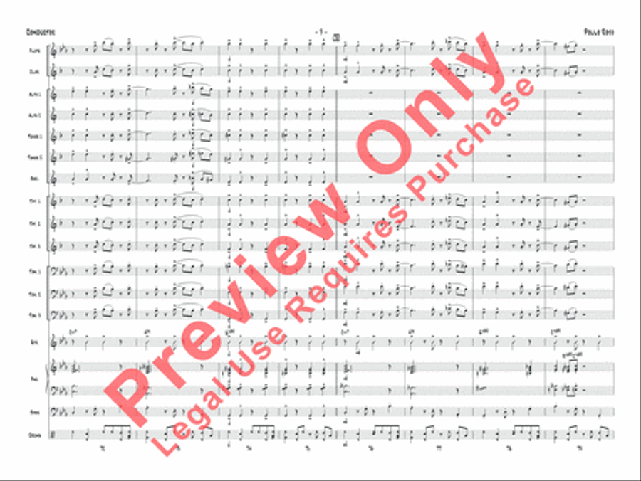 Pollo Rojo Pollo Rojo Jazz Ensemble scores gallery preview page 10