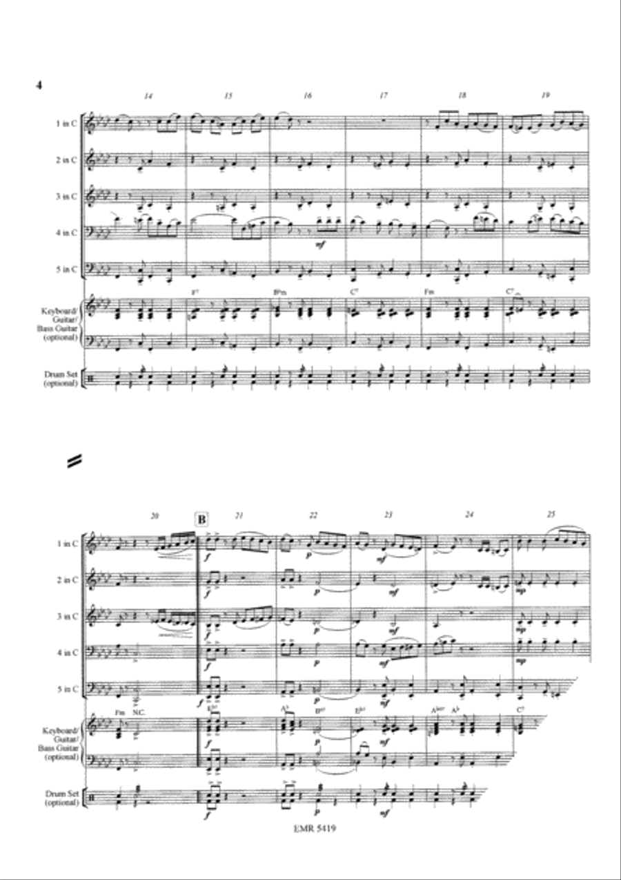 El Choclo El Choclo Concert Band scores gallery preview page 4