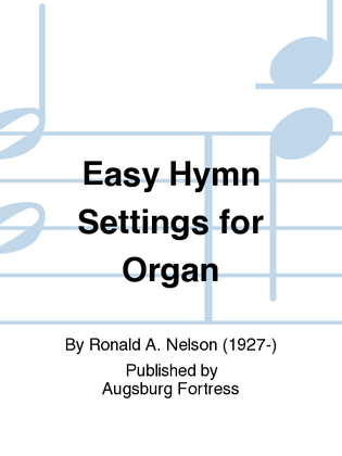 Book cover for Easy Hymn Settings for Organ