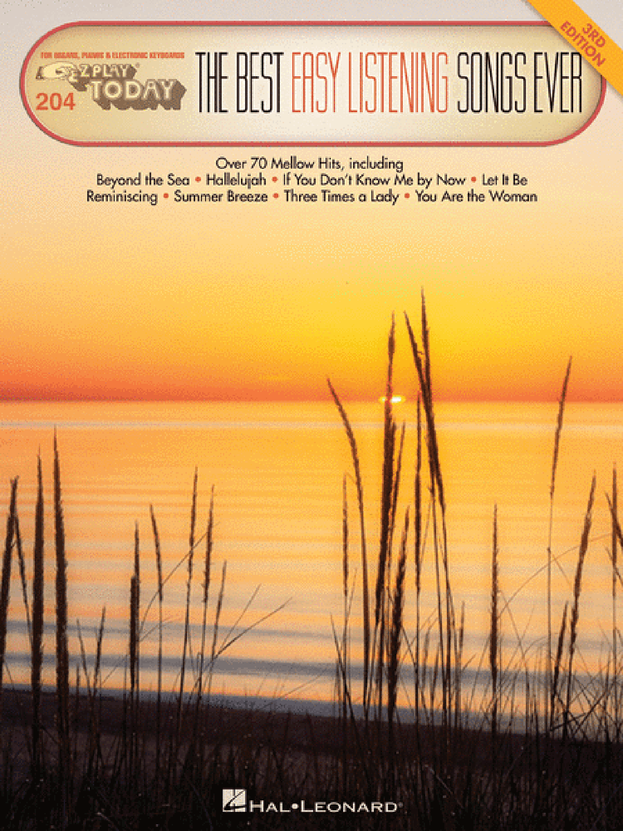 The Best Easy Listening Songs Ever – 3rd Edition Voice scores gallery preview page 1