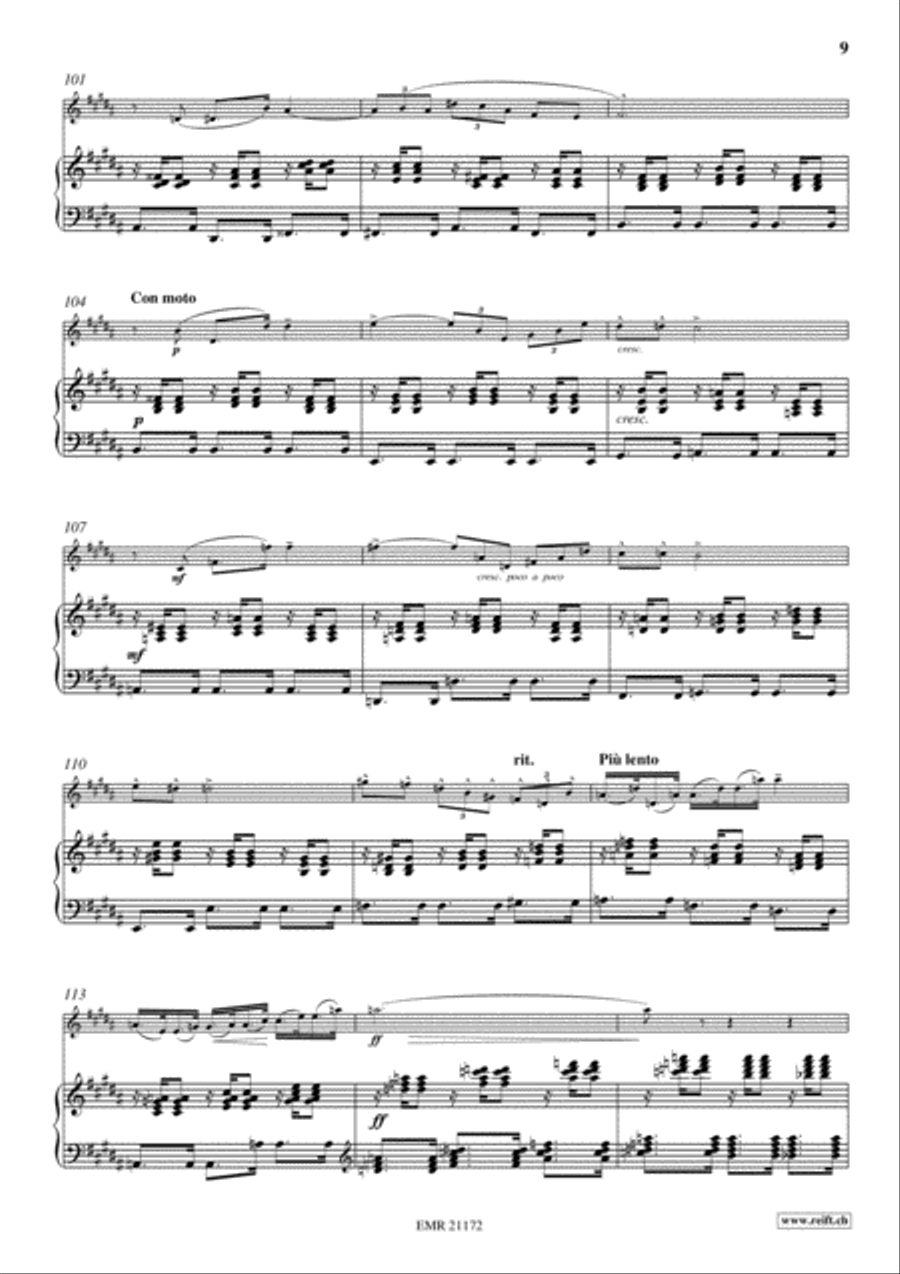 Concerto No. 2 Tenor Recorder scores gallery preview page 9