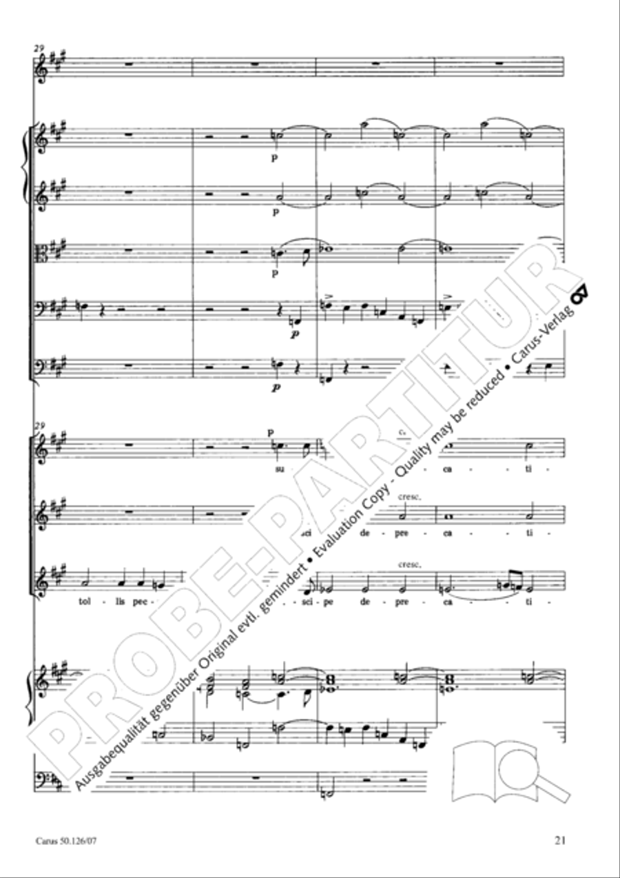 Mass in A major Mass in A major SSA scores gallery preview page 34