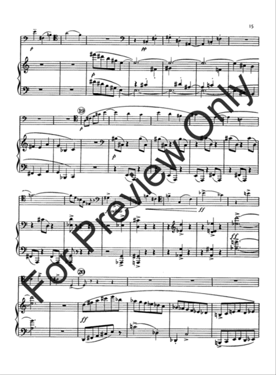 Sonata Concertante Trombone scores gallery preview page 16