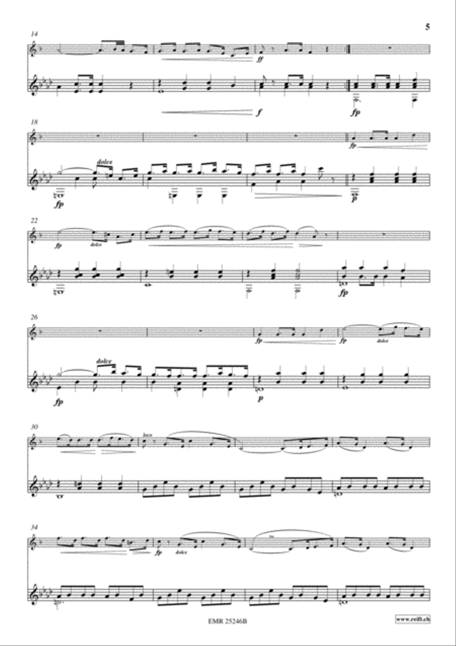 2 Marches Guitar scores gallery preview page 5