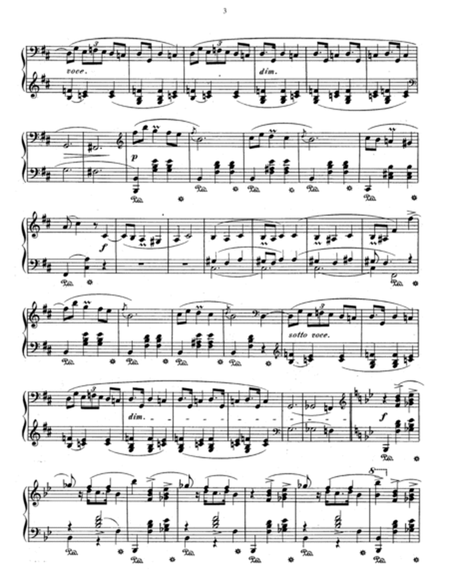 Chopin Mazurka Op. 33 No. 4 in B Minor (Bm) image number null