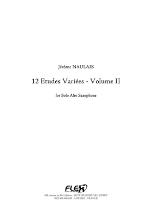 12 Etudes Variees - Volume II