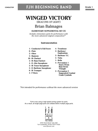 Winged Victory - Elementary Supplemental (A): Score