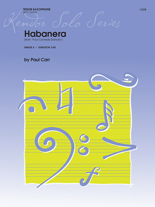 Book cover for Habanera (from 'Four Comedy Dances')