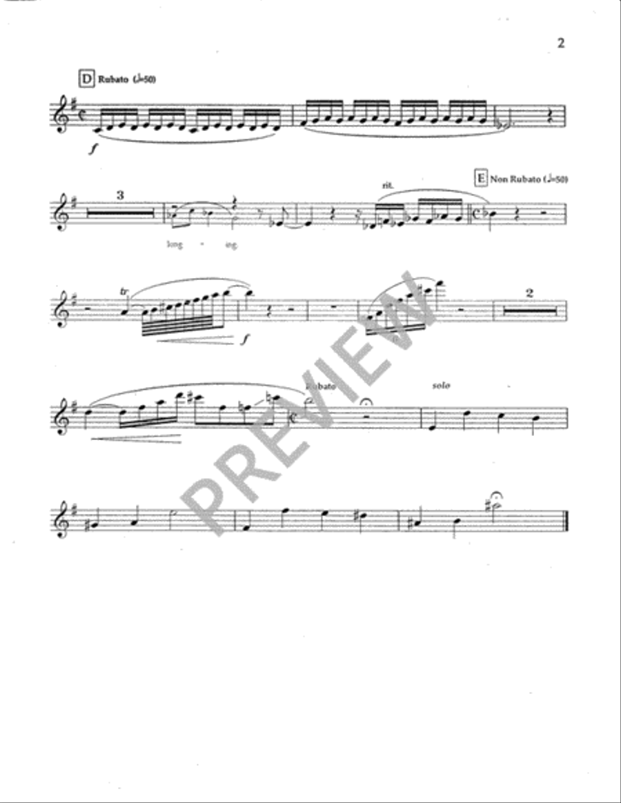 When You Wish Upon a Star (Instrumental Parts) Choir scores gallery preview page 3