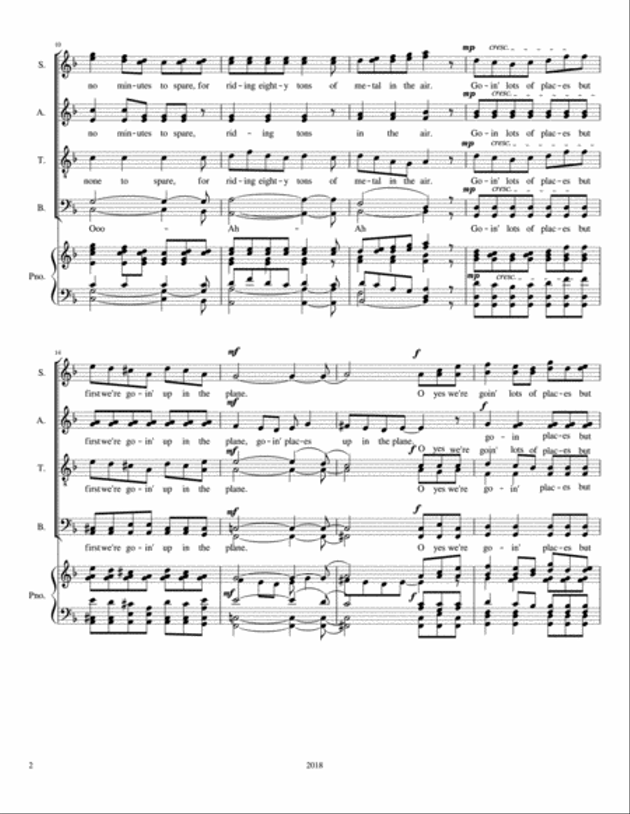 The Plane 4-Part scores gallery preview page 2