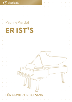 Book cover for Er ist's